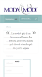 Mobile Screenshot of modaemodi.org